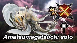 MHX Amatsumagatsuchi solo Hammer  アマツマガツチ ソロ ギルド ハンマー 73943 [upl. by Lyford]