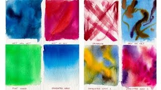 Watercolor Painting Lessons  Wash Techniques [upl. by Eniala311]