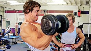 ARNOLD SCHWARZENEGGER KILLER BICEPS TRICEPS amp FOREARMS EXERCISES ARMS DAY WORKOUT ROUTINE FULL [upl. by Eckel823]