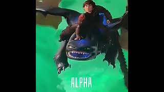 Nightfury alpha toothless httys [upl. by Ameg557]