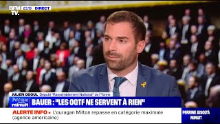 Les clandestins nont pas vocation à rester sur notre territoire   Julien Odoul BFMTV [upl. by Ahsuat82]