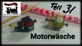 Teil 31 Modellbahn Spur Z Lok Motor reinigen  Motor amp Kolektorspalten Reinigung [upl. by Anegroeg]