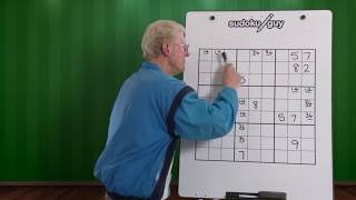 Sudoku Lesson 14 Matching pairs advanced [upl. by Anitram]