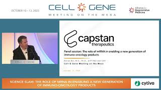 SCIENCE SLAM THE ROLE OF MRNA IN ENABLING A NEW GENERATION OF IMMUNOONCOLOGY PRODUCTS [upl. by Merc]