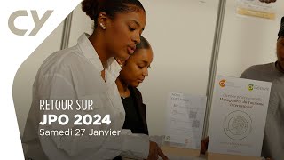 Retour sur la JPO 2024  CY Cergy Paris Université [upl. by Haorbed]