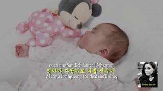 Wiegenlied Schubert sung by Chiara Skerath 슈베르트의 자장가 Lullaby by Schubert 독일어 영어 한글자막 [upl. by Banquer]