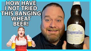 Hoegaarden 49 The Original Belgian Wheat Beer Review [upl. by Emmanuel621]