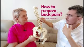 Back Pain RELIEF with cQtherapy Method by Peters Zborowski [upl. by Alrahc]