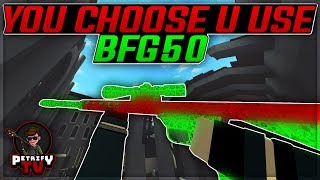 HE MADE ME USE THE BFG50 in Phantom Forces [upl. by Aillicirp651]