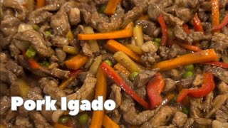 HOW TO COOK PORK IGADO  GAMIT ANG LIVER SPREAD  FILIPINO RECIPE [upl. by Nessi]