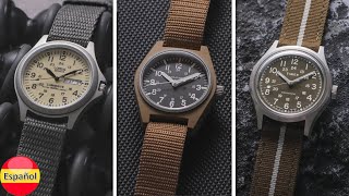 20 relojes de campo para muñecas y presupuestos pequeños Timex Seiko Hamilton Marathon y más [upl. by Hu]