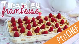 TIRAMISU AUX FRAMBOISES  Le dessert de lété [upl. by Essirahc]