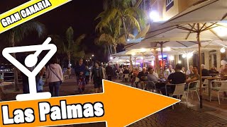 Las Palmas de Gran Canaria Spain Evening and nightlife [upl. by Thayer308]