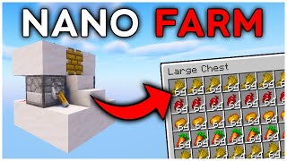 The BEST Nano Crop Farm in Minecraft 121 Tutorial [upl. by Kendyl]