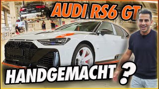 🚨 Geheimnisvolle Einblicke in die heiligen Hallen❗️Audi RS 6 GT Warum kostet er ca 50000 € mehr❓ [upl. by Herbst]