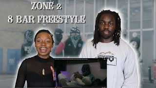 😮🔥😮 Zone 2 Trizzac X LR X Snoop X PS X Karma X Kwengface  8Bar Freestyle  Pressplay  REACTION [upl. by Eng]