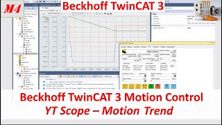 MB04 TwinCAT 3 NC How to use YT Plot Curve to Monitor Axis Motion 420 [upl. by Ahseat]