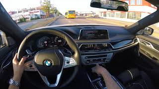 2018 BMW 750i xDrive  POV Review [upl. by Enecnarf]