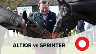 When Altior met Sprinter Sacre [upl. by Ellehsal]