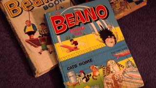 Huge Beano Annual Book Collection [upl. by Eniawed]