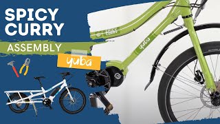 Yuba Spicy Curry⎪Electric Cargo Bike Assembly [upl. by Kronick489]