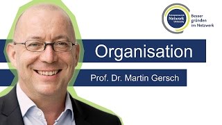 Organisation  Prof Dr Martin Gersch [upl. by Japha94]