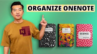 OneNote Organization 101 Beginner Tips for Structuring Your Notes 📝 [upl. by Ixel]