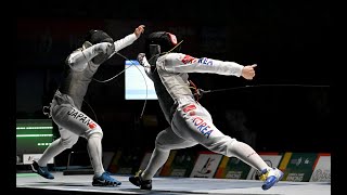 World Fencing Championships Dubai 2022 Mens Foil Junior Finals Highlights [upl. by Rola]