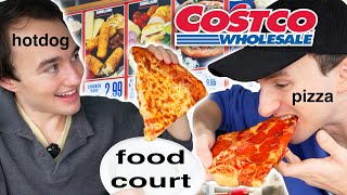 We Tried The Entire Costco Food Court again [upl. by Adnawaj]