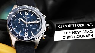 REVIEW The New Glashütte Original SeaQ Chronograph [upl. by Barty]