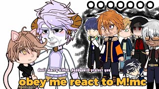 Obey Me React to Mmc by Micella very shortcringe [upl. by Stella417]