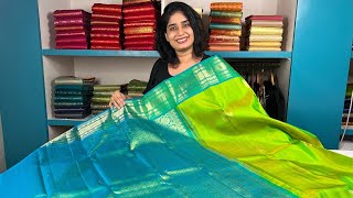 Pure Kanchipuram Silk Sarees Traditional [upl. by Dowd253]