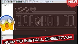 Install SheetCAM full lisensi [upl. by Suoicserp]