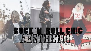 Rock N Roll Chic Outfits l AESTHETIC ANALYSIS l Its all about the aesthetic [upl. by Noisla450]