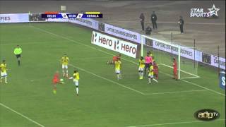 ADPtv  Delhi Dynamos FC  Kerala Blasters FC  ISL 2014 [upl. by Keri]