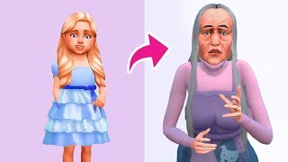 SIMS 4 OLDEST WOMAN EVER Birth To Death  STORY [upl. by Ymmac]