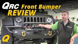 Quadratec QRC Front Bumper for Jeep Wrangler JK [upl. by Gemina]