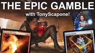 A VEXING WAGER Legacy The EPIC Gamble featuring designer TonyScapone to help me through MTG MH3 [upl. by Adhamh]