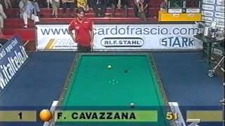 Cavazzana vs Torregiani BiliardoPro 5 birilli [upl. by Ahoufe412]