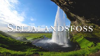 ICELAND  Seljalandsfoss Waterfall in 4K [upl. by Stephie828]