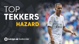 LaLiga Tekkers Eden Hazard debuta con el Real Madrid en LaLiga Santander 20192020 [upl. by Setiram]