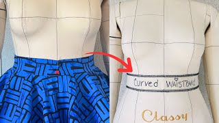 How to Create Stunning Curved High Waistbands Like a Pro [upl. by Ahcarb]