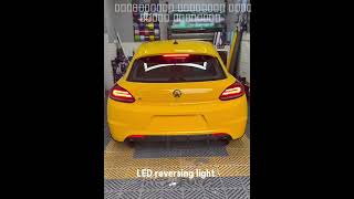 Lampy Tylne LED VW SCIROCCO III 08 dynamiczny kierunkowskaz LED Smoke  Sekwencja [upl. by Neeluj]