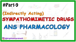 9Sympathomimetic drugs  Indirectly acting sympathomimetic drugs Part 1 [upl. by Eitak]