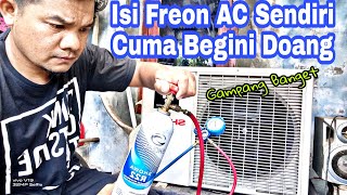 CARA ISI FREON AC [upl. by Adlesirc]