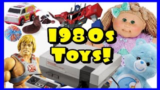 Most Popular Toys Of The 1980s [upl. by Siberson]