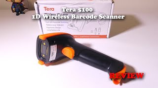 Tera 5100 1D Wireless Barcode Scanner REVIEW [upl. by Elkin]