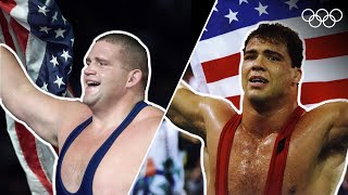 Rulon Gardner amp Kurt Angle on his shock victory over undefeated Alexander Karelin [upl. by Carlton775]