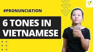 6 TONES IN VIETNAMESE  Vietnamese Pronunciation  Vietnamese In Practice [upl. by Carolynne]