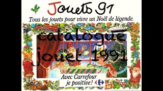 catalogue jouet carrefour noel 1991 [upl. by Tutankhamen]